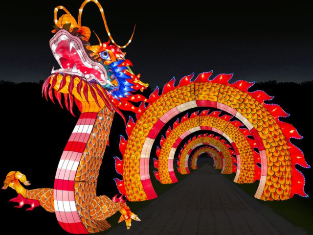 The Chinese Lantern Festival might be the most beautiful holiday lights  show you've ever seen