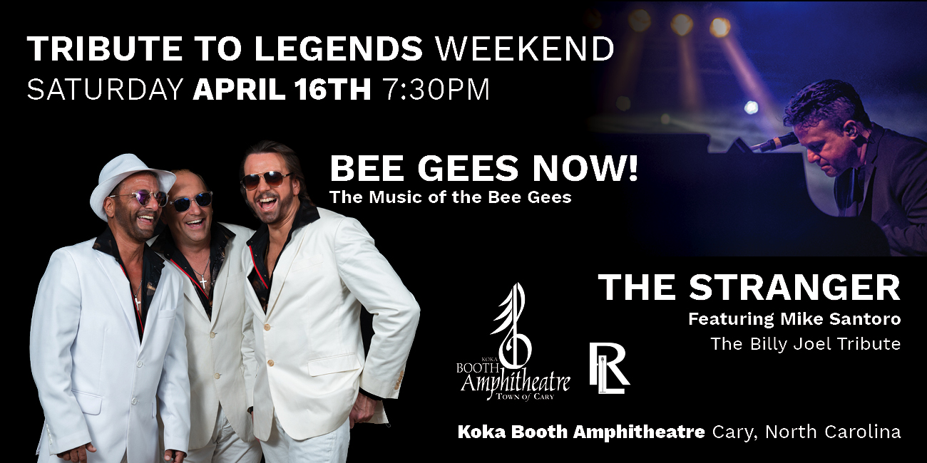 Tribute to Legends with BEE GEES NOW! The Music of the Bee Gees
