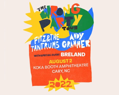 More Info for Fitz and the Tantrums & Andy Grammer - The Wrong Party Tour